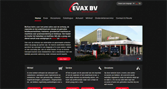 Desktop Screenshot of evax.nl